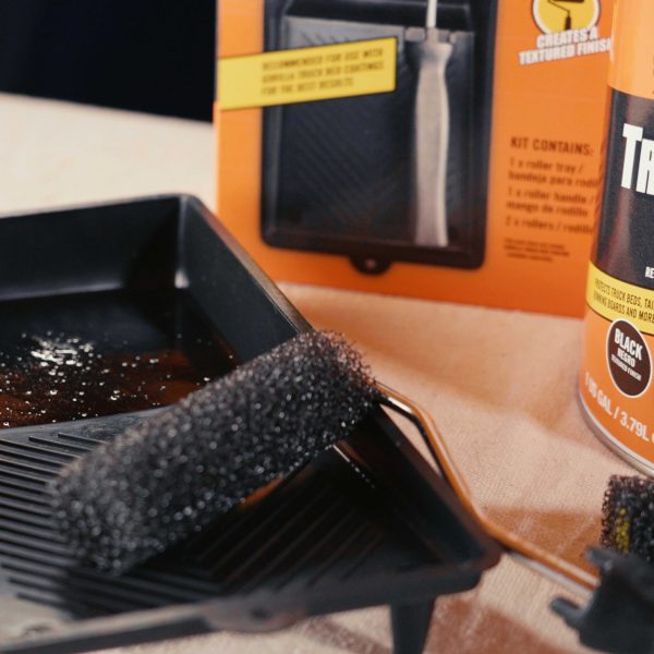 Truck Bed Liner Coating Pre-Mixed Ready to Apply, 1 Gallon Black - Durable Textured Protective Coating, Prevent Rust - Roll-On, Brush-On Application For Cheap - Image 4