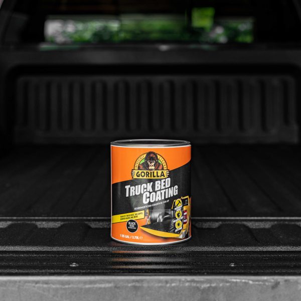 Truck Bed Liner Coating Pre-Mixed Ready to Apply, 1 Gallon Black - Durable Textured Protective Coating, Prevent Rust - Roll-On, Brush-On Application For Cheap - Image 3