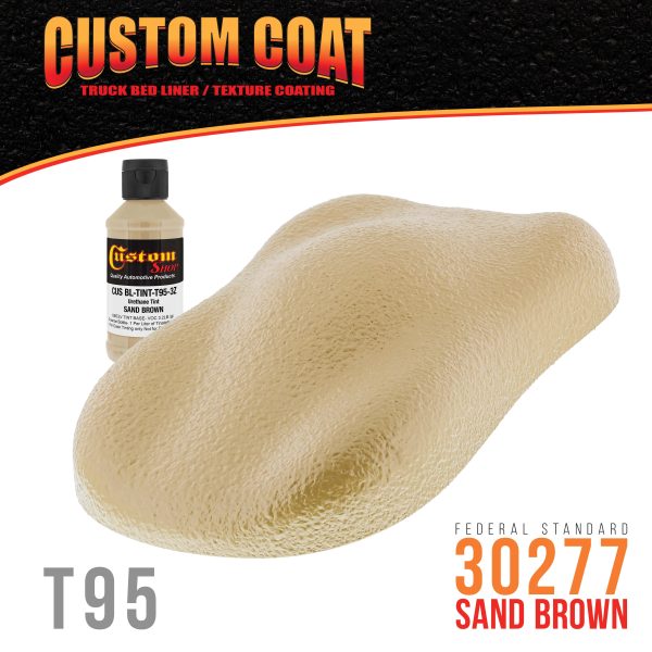 Camouflage Series 3 oz (Sand Brown Federal Standard Color #30277) Urethane Tint Concentrate for Tinting Truck Bed Liner Coatings on Sale - Image 2