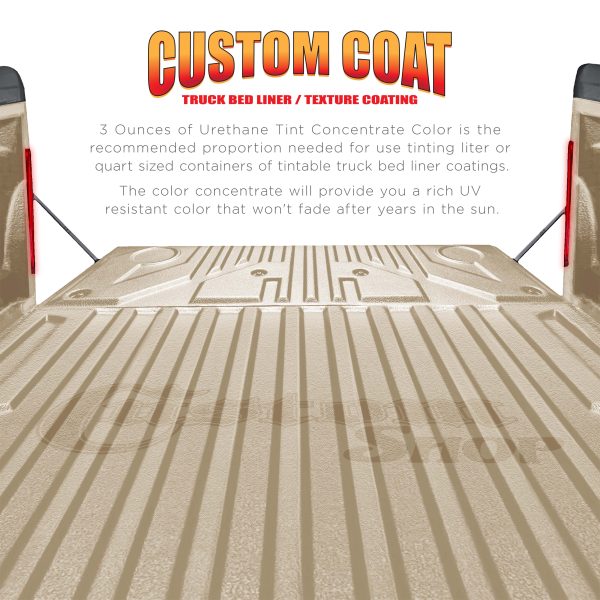 Camouflage Series 3 oz (Sand Brown Federal Standard Color #30277) Urethane Tint Concentrate for Tinting Truck Bed Liner Coatings on Sale - Image 5