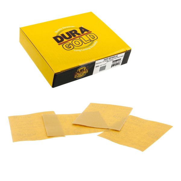 1000 Grit - 1 4 Sheet Hook & Loop Sandpaper 5.5  x 4.5  - For Automotive & Wookworking Palm Sanders - Box of 25 For Cheap