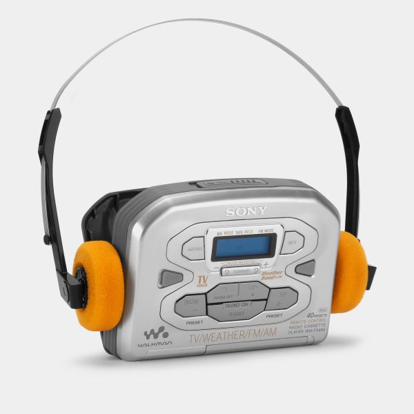 Sony Walkman WM-FX494 TV AM FM Portable Cassette Player Supply - Image 2